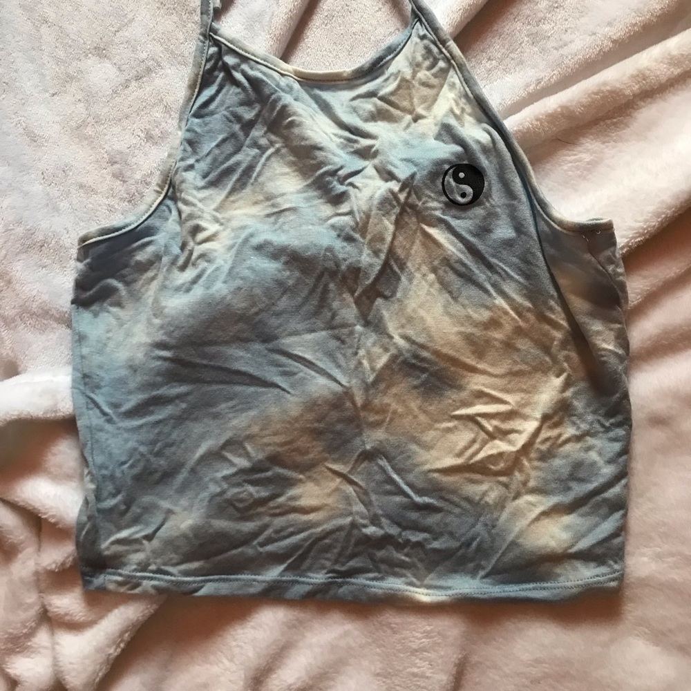 Rare tye die halter top
